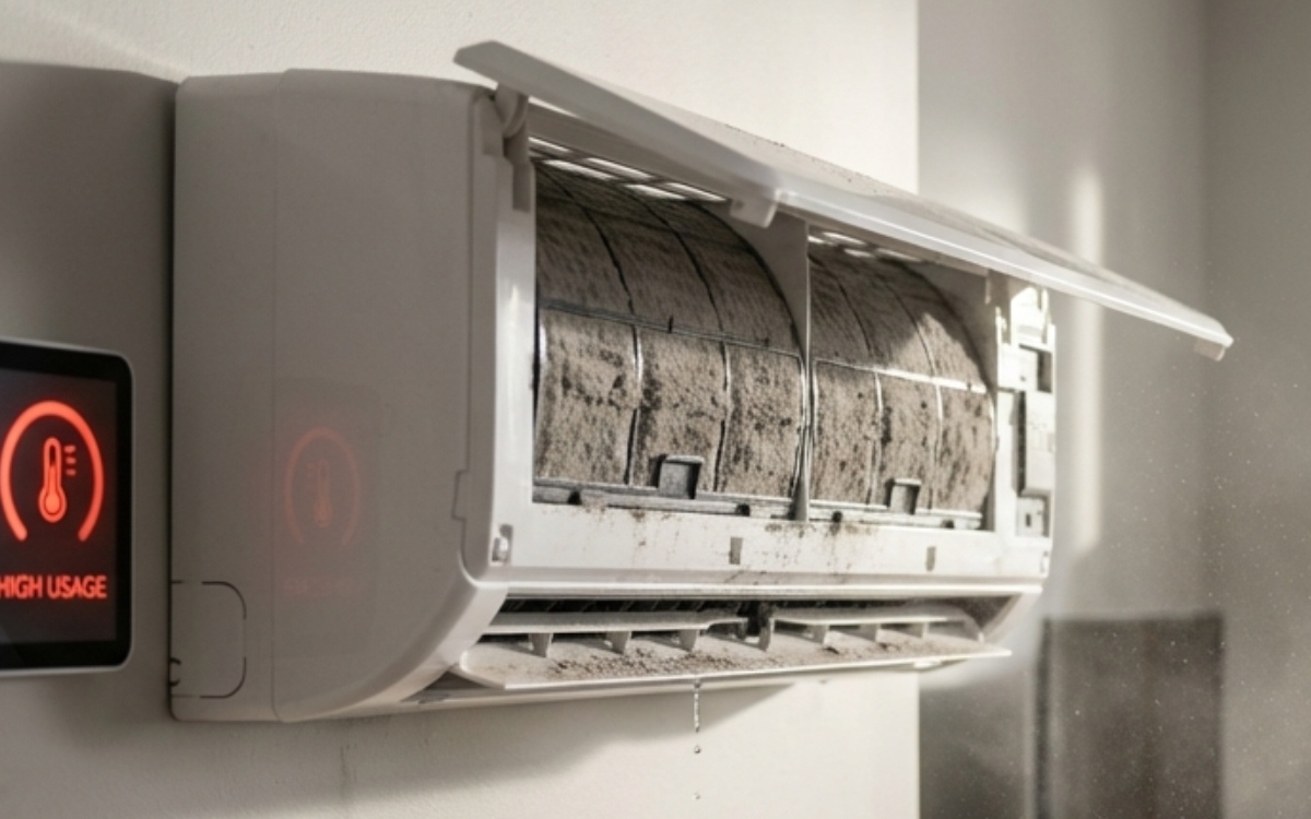 5 สัญญาณเตือนว่าถึงเวลาต้องล้างแอร์ก่อนค่าไฟพุ่ง