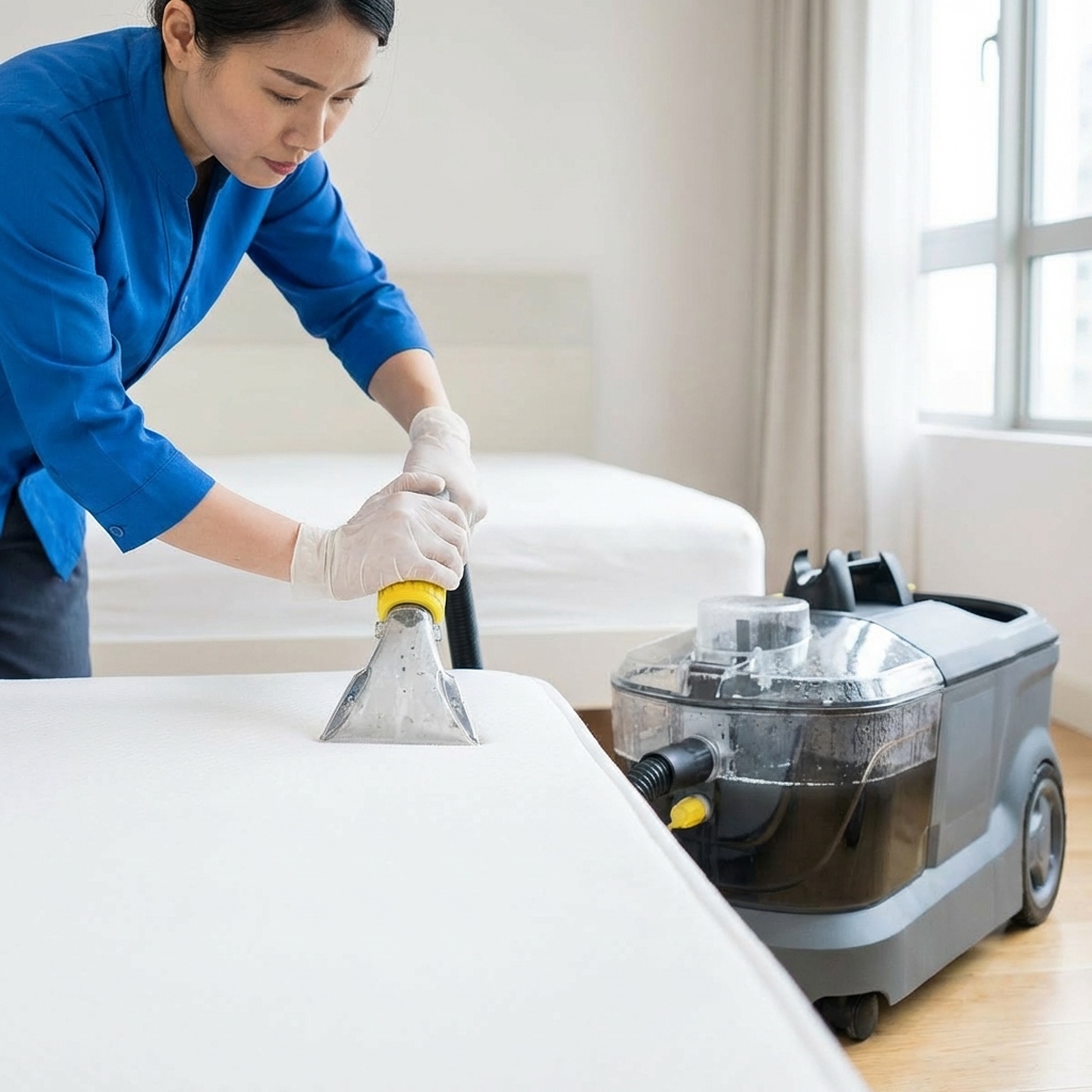 บริการทำความสะอาดที่นอน ขนาด 3.5 ฟุต (Single)