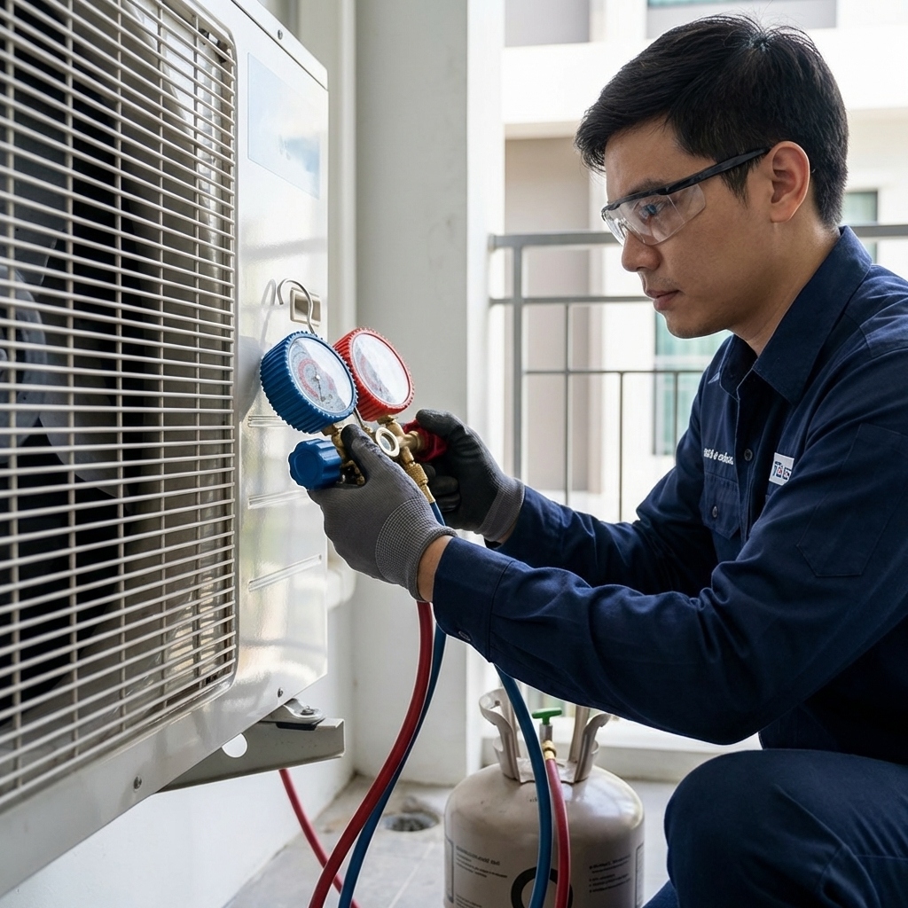 บริการเติมน้ำยาแอร์