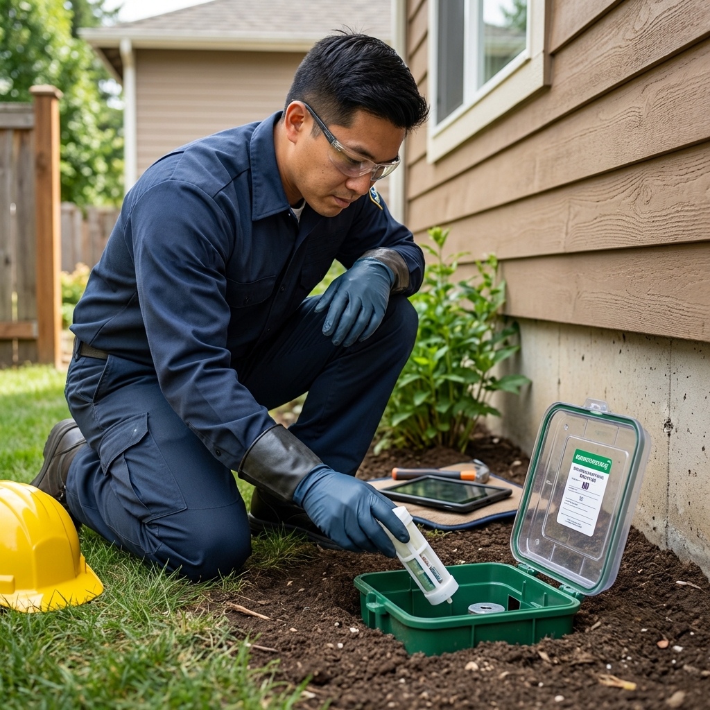 บริการกำจัดปลวกรระบบเหยื่อ (Termite Baiting System)