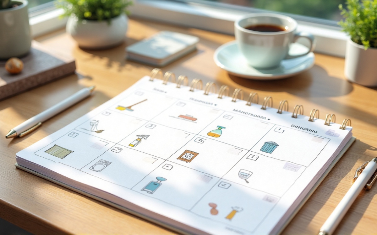 ตารางทำความสะอาดบ้านรายสัปดาห์สำหรับคนไม่มีเวลา